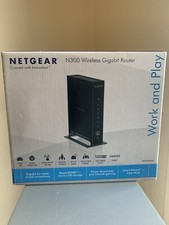 NETGEAR N 300 Wireless Gigabit Router MODEL WNR3500L 5-Port(4 LAN, 1 WAN) picture