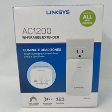 Linksys RE6350 AC1200 Dual-Band WiFi Range Extender - PRE-OWNED - GREAT SHAPE picture