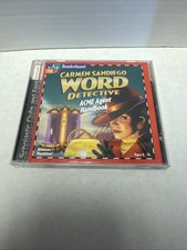 Broderbund Carmen Sandiego WORD DETECTIVE ACME Agent Handbook CD-ROM m38 picture