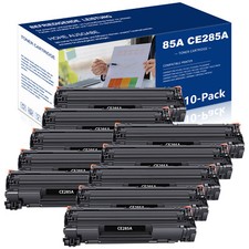 10PK New CE285A 85A Black Toner Cartridge for HP LaserJet P1102W M1217nfw MFP picture