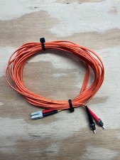 Used 5M ST-LC Duplex Optical Cables - Lot of 4 picture
