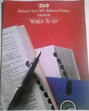 1987 Borland new OEM Reference Division Press Kit. Brochure and press releases picture