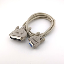 Manhattan 6Ft DB9 Female to DB25 Male Serial Data/Modem Cable picture