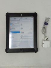 Apple iPad 2 MC989LL/A 16GB White Silver Wi-Fi Tablet With Otter Box  picture