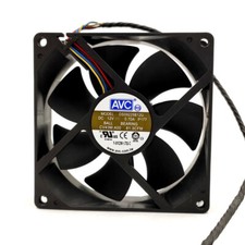 DS09225B12U 12V 0.56A 9CM 9025 4 wire dual ball bearing PWM fan thermostat picture