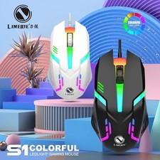 Sports LED Luminous Backlit Wired Mouse USB Wired for Desktop Laptop picture