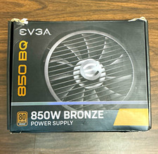 EVGA 850 BQ 850W 80+ Bronze Semi Modular ATX PC Power Supply PSU w/ Box picture