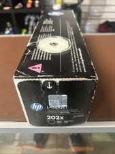 Authentic HP 202X High Yield Toner Cartridge  - BLACK (CF500X) Brand New picture