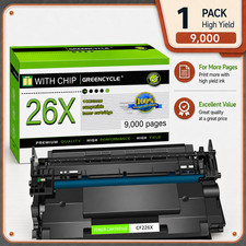 1PK For HP Laserjet Pro M402n MFP High Yield CF226X 26X Black Toner Cartridge picture