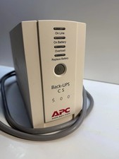 APC Back-UPS CS 500 BK500 350VA 300W 6-Outlets 120V Test Works - USED picture