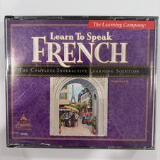 The Learning Company Learn to Speak French Version 8.0 CD-ROM picture
