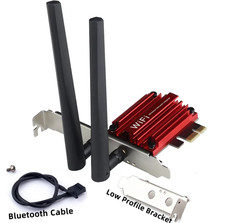 AX3000 Wireless PCIe WiFi 6 Card for Desktop Intel AX200 WiFi Bluetooth Adapter picture