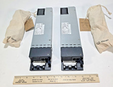 Lot of 2 Cisco Meraki MA-PWR-1100WAC PWR-C1-1100WAC 1100W Power Supply + Cords picture