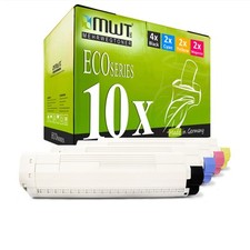 10x MWT ECO Toner XXL for OKI MC-861-CDXN MC-861-DN MC-862-CDXN MC-862-DN picture