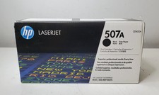 New/Sealed HP LaserJet 507A Black Print Cartridge  box has a little damage picture