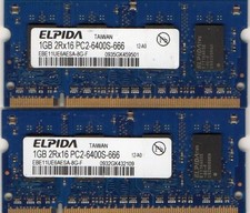 New 2GB (2x1GB Kit) HP Pavilion dv9000 Series DDR2 Laptop/Notebook RAM Memory picture