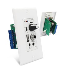 Wall Amplifier Compatible with Bluetooth 4 Channels Volume Control Wall Plate wi picture