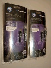 2-Pack HP Monster Ethernet Cable 700 High Speed   7ft picture