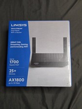 Linksys Max-Stream Dual-Band WiFi 6 Router, Brand New Sealed In Box picture