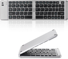 Foldable Keyboard, Portable Rechargeable Full Size Ultra Slim Folding Keyboard picture