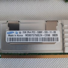 SAMSUNG M395T5750EZ4-CE66, 2GB 2RX4 PC2-5300F-555-11-E0 DDR2 picture