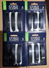 CASEMATE - 4 Pcs Cord Clamps Double Adhesive Cable Wire Organizer picture