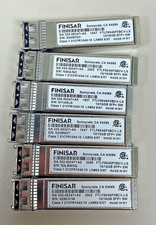 Lot of 6 Finisar FTLF8546P3BCV-LS 10/16GB 850nm SFP+ SW Transceiver Modules picture