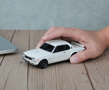 Wireless Mouse white HAKOSUKA NISSAN SKYLINE GT-R Car Optical Japan limited NEW picture