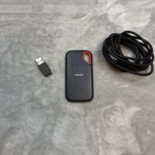 SanDisk Extreme Portable SSD 1TB External Solid State Drive USB-C Tested Working picture