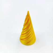 3D printed spiral cone adult stress-relieving toy, 7.5 cm in length, 10 pieces picture