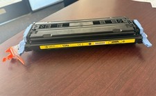 Genuine HP Q6002A 124A Yellow Toner Cartridge New No Retail Box picture