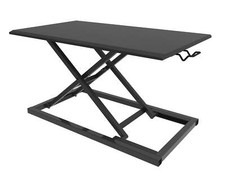 Luxor CVTR32-BK Pneumatic Standing Desk Converter - Black picture