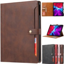 Fr iPad Pro 11 13 inch (M4) 2024 Smart Case Magnetic Leather Wallet Stand Cover  picture