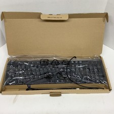 Brand New HP LITE-ON SK-2085 Black 4 Function Keys USB Wired Slim Keyboard picture