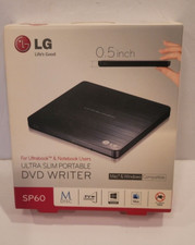 LG SP60 Ultra Slim Portable DVD Writer New in Box MAC  WINDOWS picture