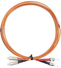 Monoprice OM1 Fiber Optic Cable - 3m SC/UPC-ST/UPC, Multi Mode, Duplex, 62.5/125 picture
