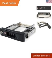 StarTech 3.5in SATA Trayless Mobile Rack for 5.25in, TAA | Internal SATA back... picture