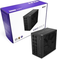 NZXT C850 Gold ATX 3.1 - Fully Modular Low-Noise PC Gaming 850W Gold, Black  picture