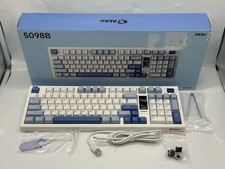 Akko Glacier 5098B Tri-Mode Mechanical Keyboard - White picture