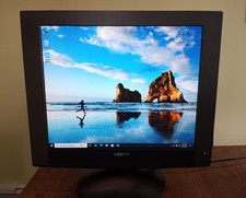 Sony SDM-HX93 19 Inch Flat Panel 1280 x 1024 Color LCD Display Monitor picture