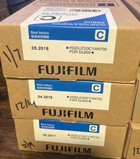 (1) Genuine Sealed Fujifilm DL600 Cyan Ink Cartridge 2018 700mL C13T652210 picture