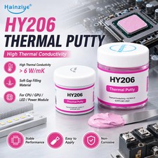 Halnziye HY206 Thermal Putty 100g 6.0W/mK CPU GPU VRAM Cooling Compound picture
