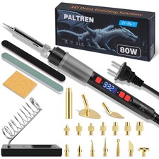 21-in-1 3D Printer Smoothing Tool Kit & 80W Soldering Iron for Precision Craftin picture