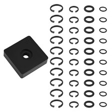 41Pcs 3/8 & 1/2 Inch Impact Retaining Ring Clip Friction Rings with O-Ring picture