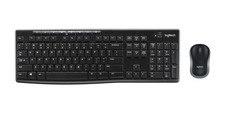 Logitech MK270 Keyboard & Mouse, S150, Desk Mat Studio Series, 16