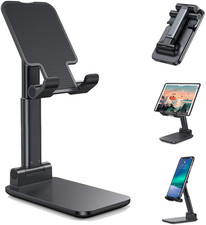 Adjustable Cell Phone Stand Holder Desk Dock Mount For iPad iPhone Kindle Tablet picture