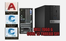 DELL 7060/AUTOCAD/CIVIL 3D 2022- AMD GRAPHIC dedicated 4gbs- ADOBE SUITE/ 6-CORE picture