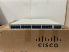 New Cisco C9300X-48TX-A 48x 10G mGig Network Advantage Switch C9300X-NM-8Y 2x AC picture