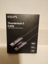 Thunderbolt 5 Cable 3.3FT 240W USB-C 120Gbps High Speed Data Transfer picture