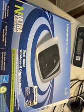 Cisco Linksys WRT320N Dual-Band Wireless-N Ultra RangePlus Gigabit Router. Used picture